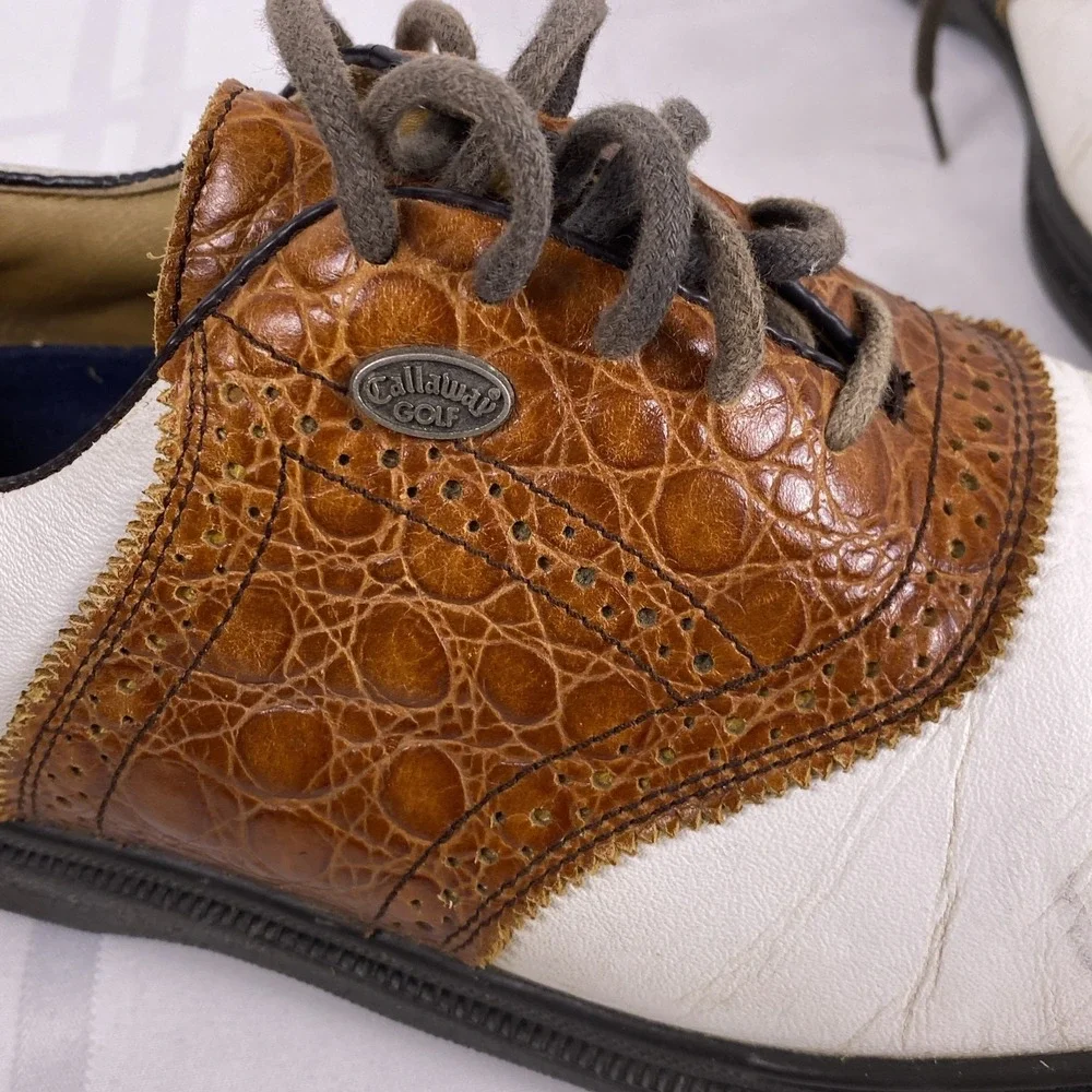 Men's Callaway All Leather Golf Shoes  By Nordstrom. Size‎ 7.5 M